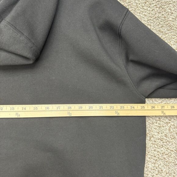 Carhartt Hoodie Mens Large Tall Midweight Loose Fit Pullover Black LT Pullover - Picture 14 of 16